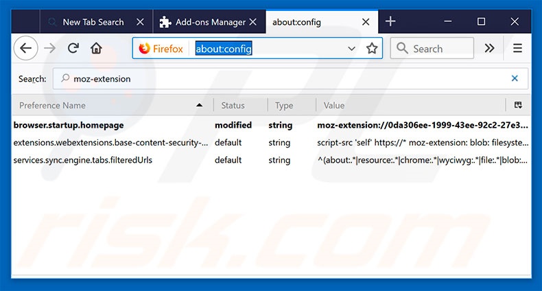 Removing search.hthebookhub.co from Mozilla Firefox default search engine