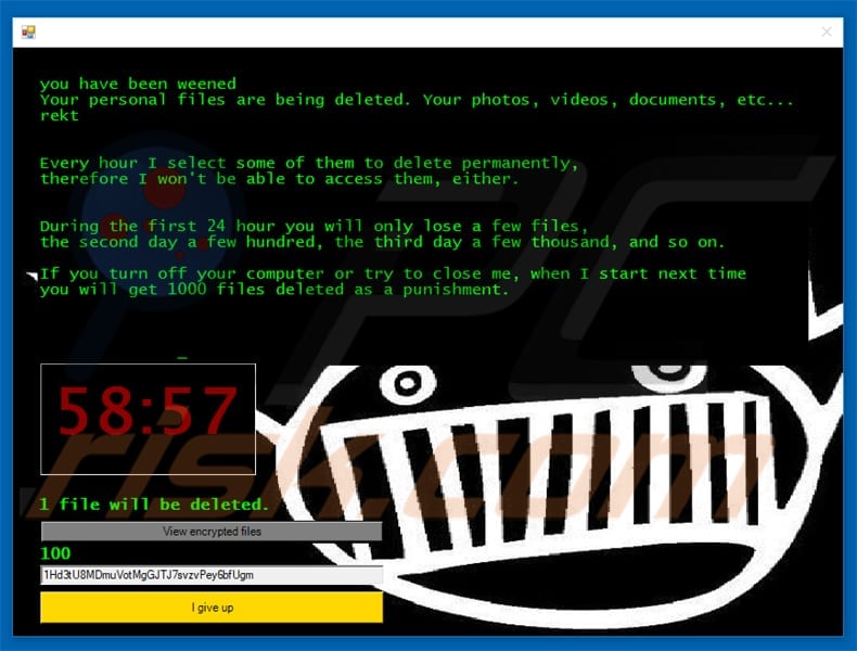 jigsaw .booknish ransomware sample