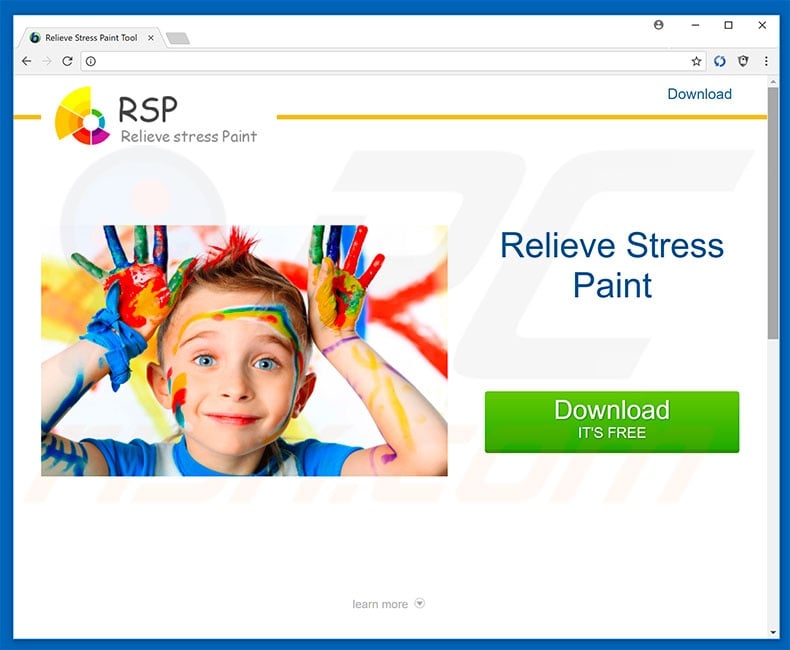 Relieve Stress Paint adware