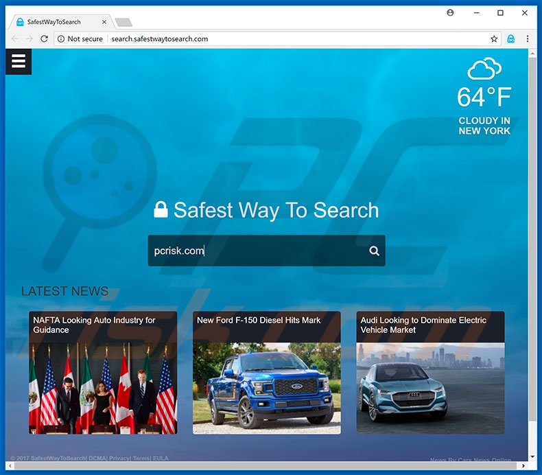 search.safestwaytosearch.com browser hijacker