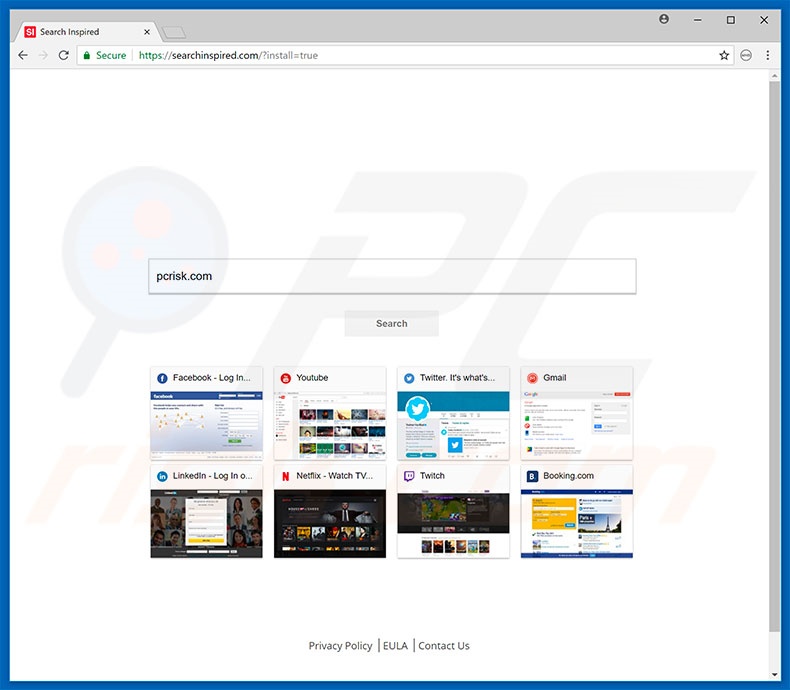 searchinspired.com browser hijacker