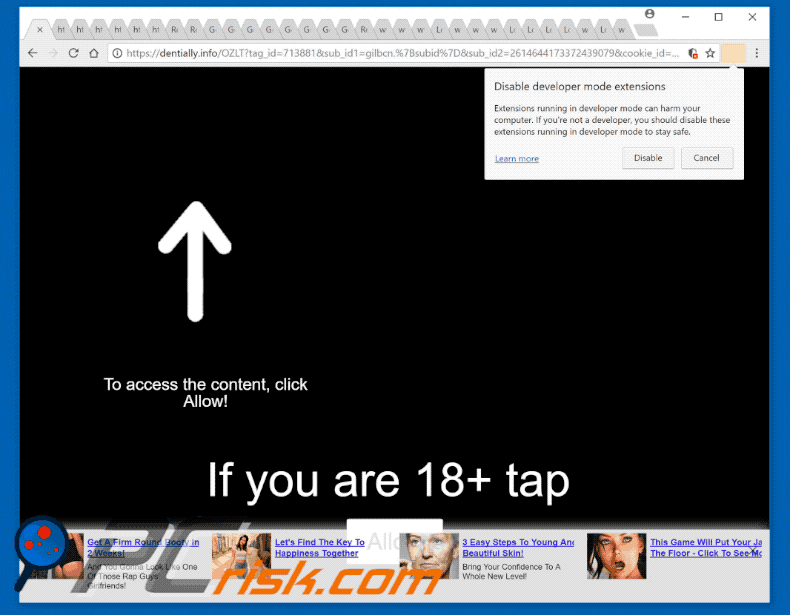 dentially.info adware