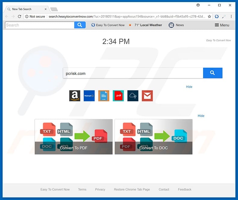 search.heasytoconvertnow.com browser hijacker
