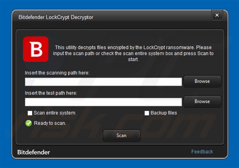 lockcrypt ransomware free decrypter by bitdefender