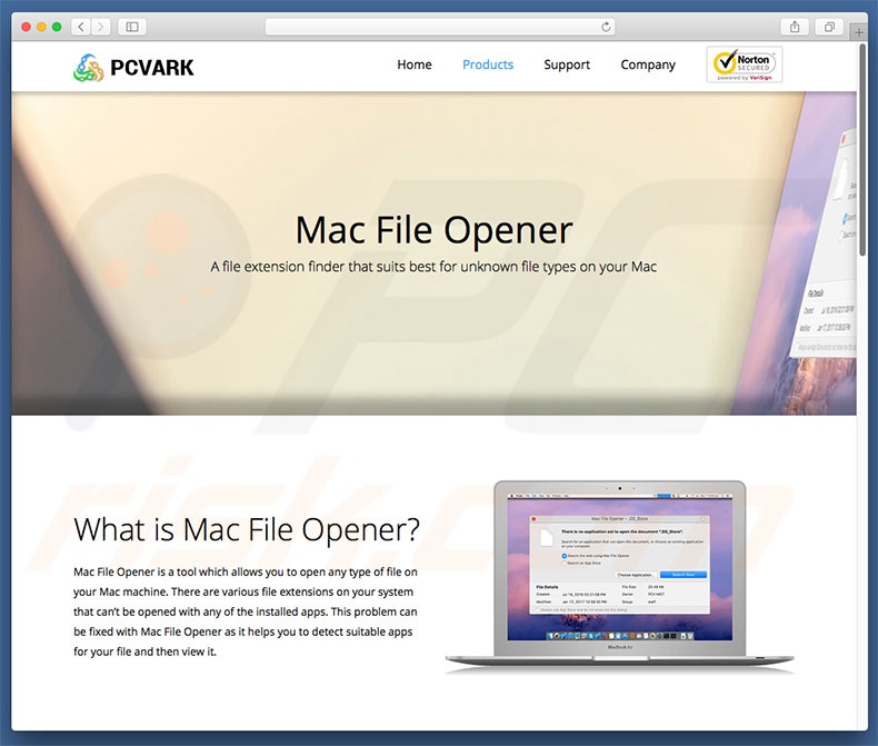 Mac File Opener unwanted application