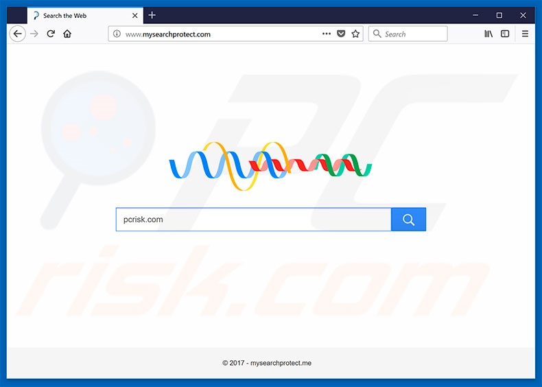 mysearchprotect.com browser hijacker