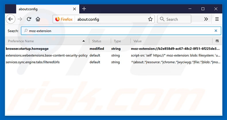 Removing hp.myway.com from Mozilla Firefox default search engine