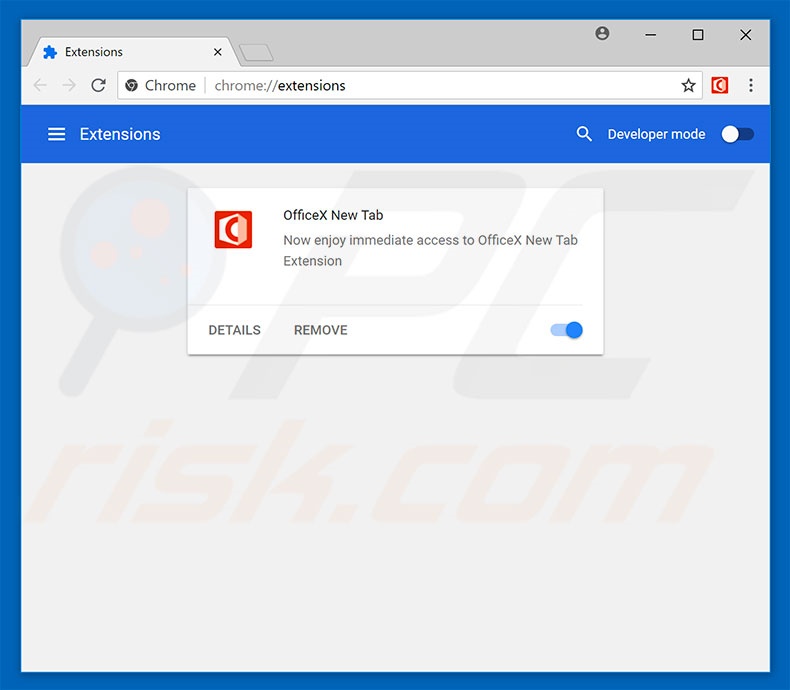 Removing search25.co related Google Chrome extensions