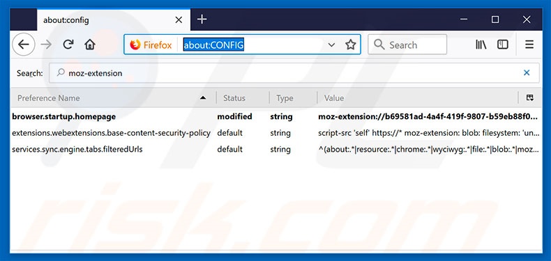 Removing search.hclassifiedlist.net from Mozilla Firefox default search engine