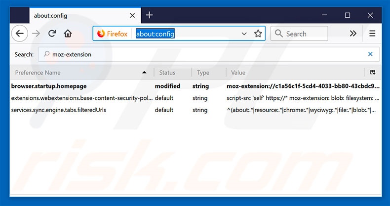 Removing search.searchm3p.com from Mozilla Firefox default search engine
