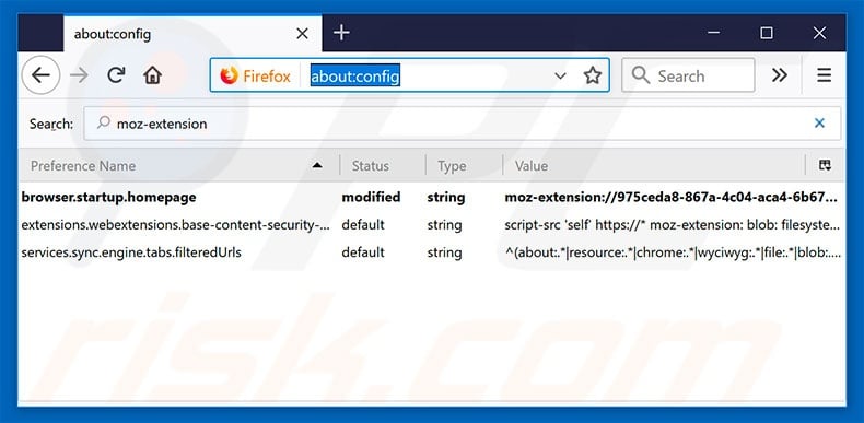 Removing search.searchwmtn2.com from Mozilla Firefox default search engine