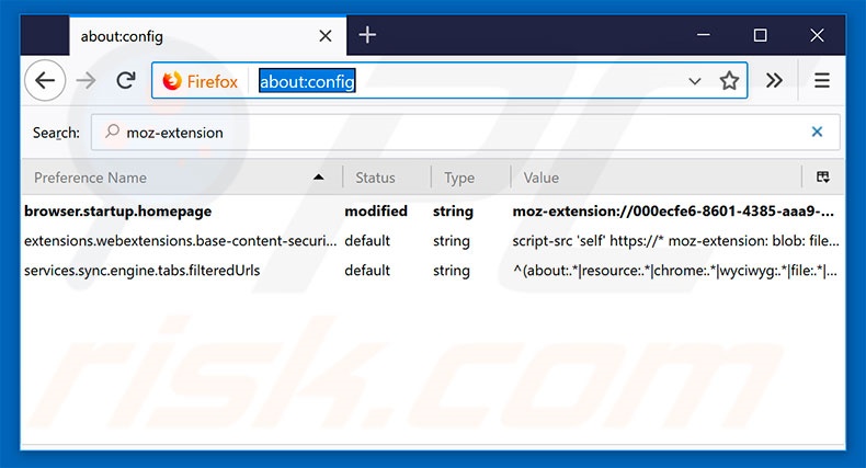 Removing search.searchwu.com from Mozilla Firefox default search engine