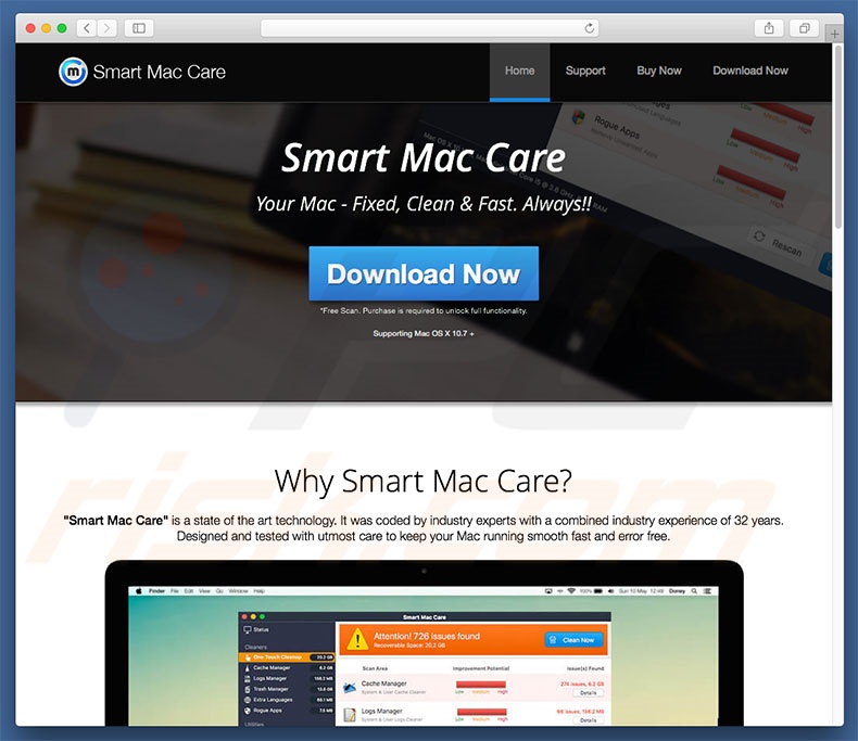 Smart Mac Care unwanted application