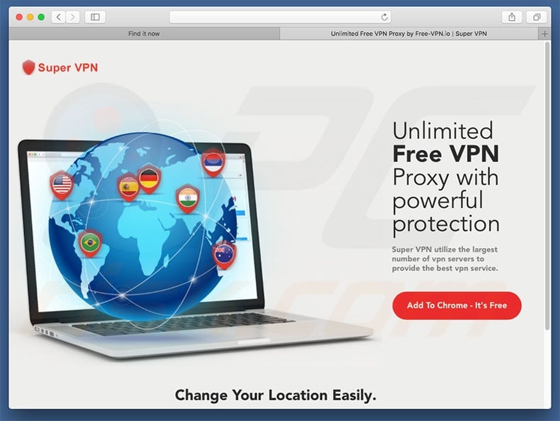 Super VPN unwanted application