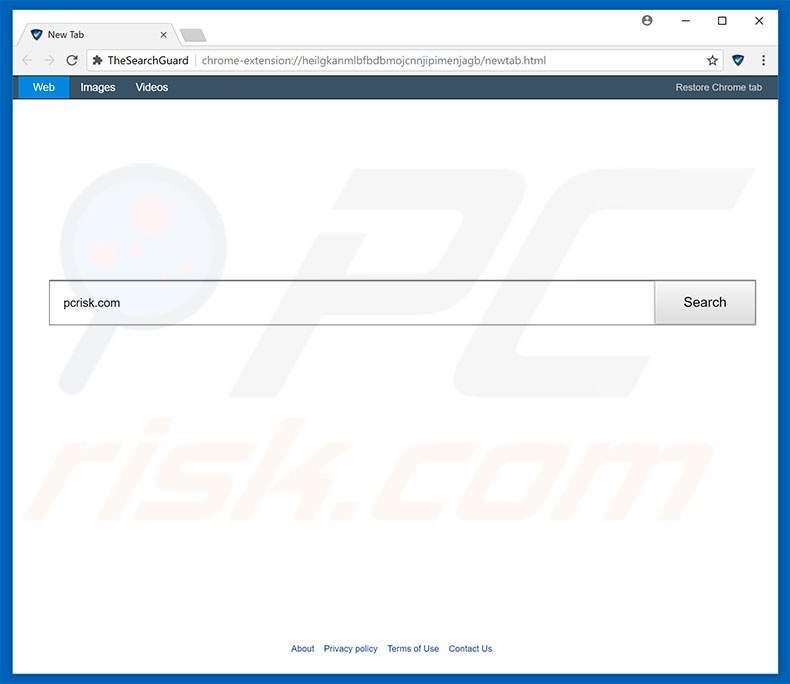 thesearchguard.com browser hijacker
