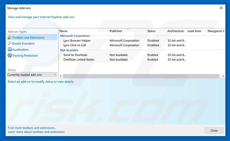 Removing Ummy Video Downloader ads from Internet Explorer step 2