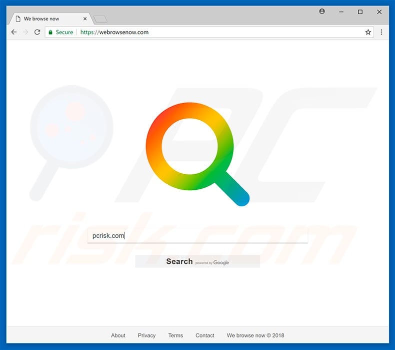 webrowsenow.com browser hijacker