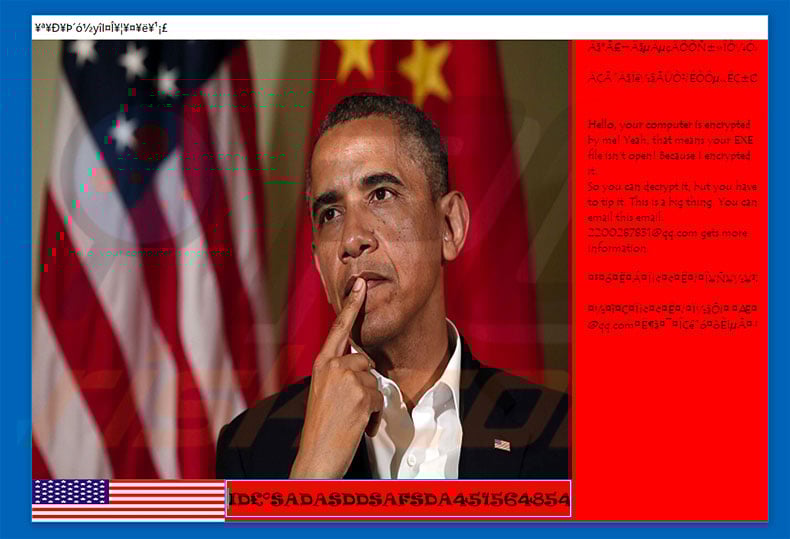Barack Obamas Everlasting Blue Blackmail decrypt instructions