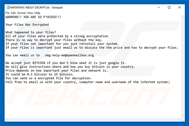 Cassetto decrypt instructions