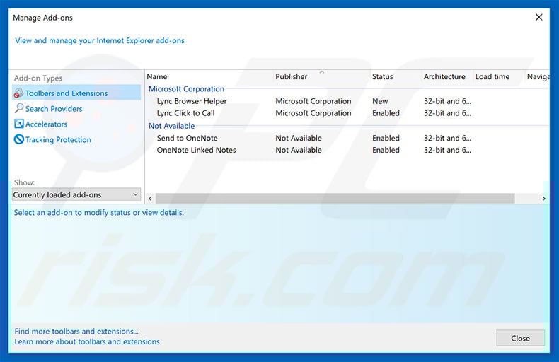 Removing Chameleon Explorer Pro ads from Internet Explorer step 2