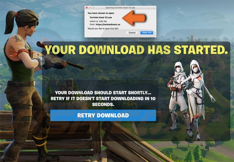 Fortnite players using Android phones at risk of malware infections, Fortnite