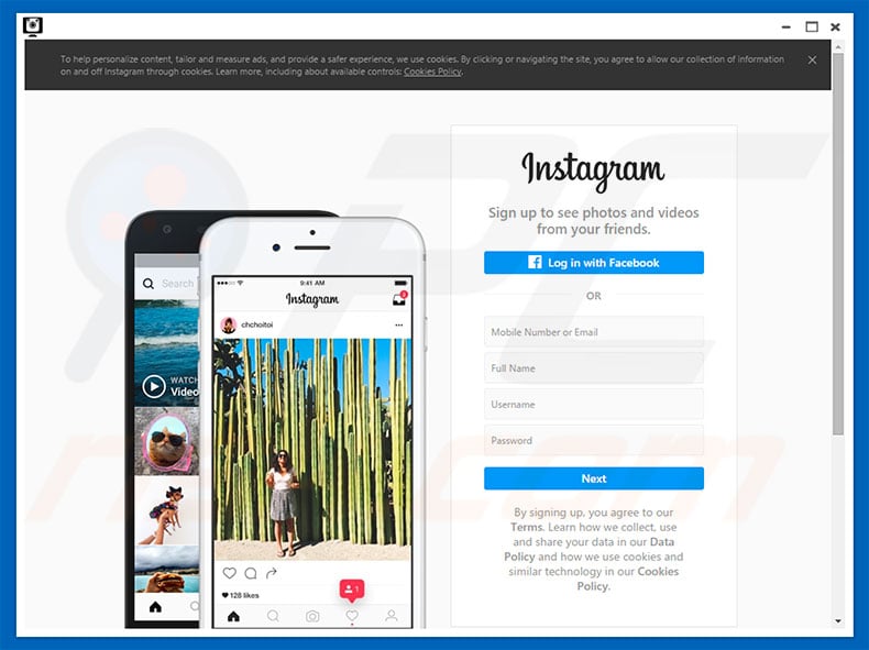 Instagram2go adware