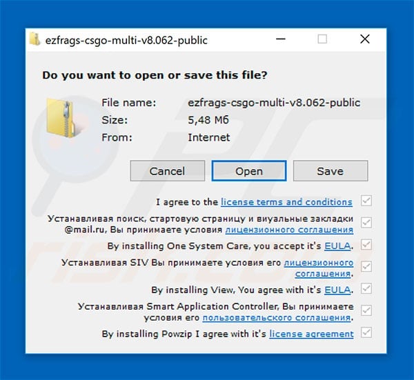 KeePass adware installer setup