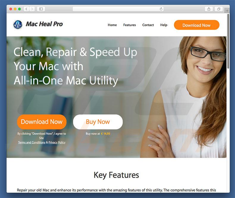 Mac Heal Pro official website
