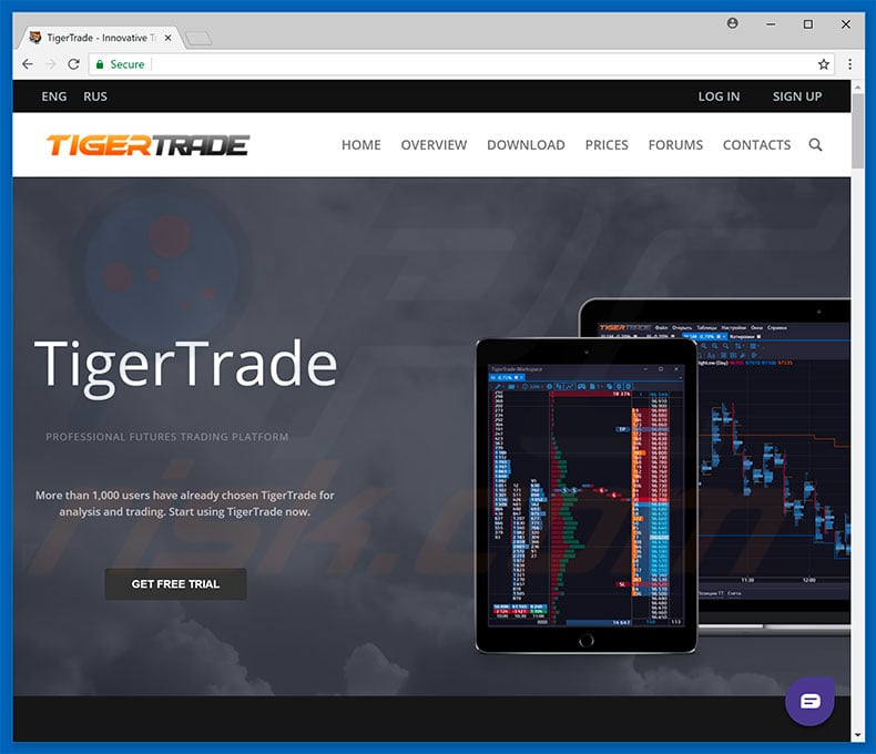 TigerTrade adware