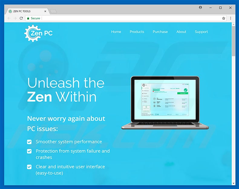 Official Zen PC website