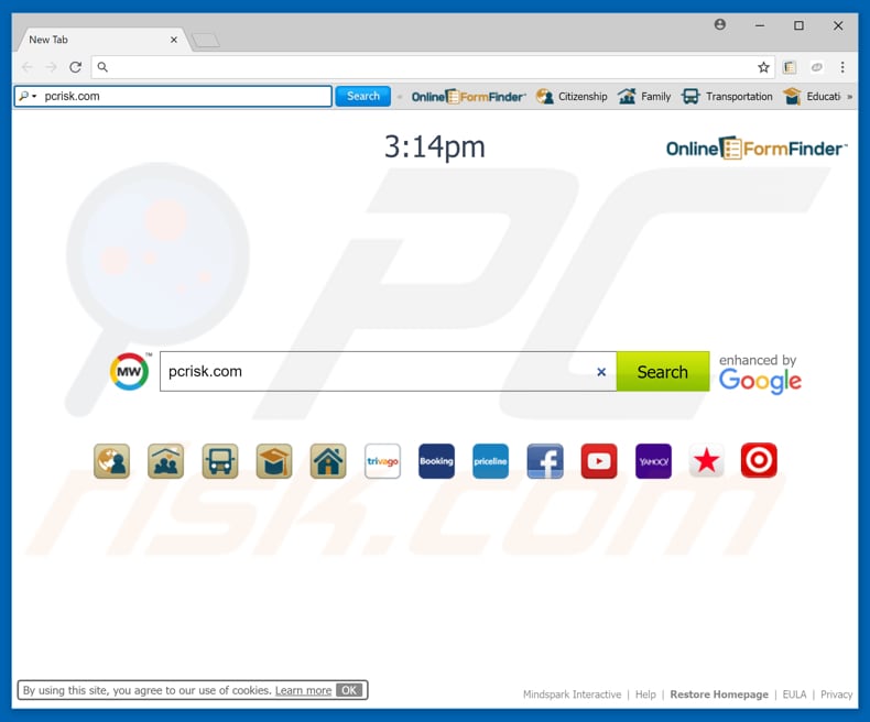 hp.myway.com browser hijacker