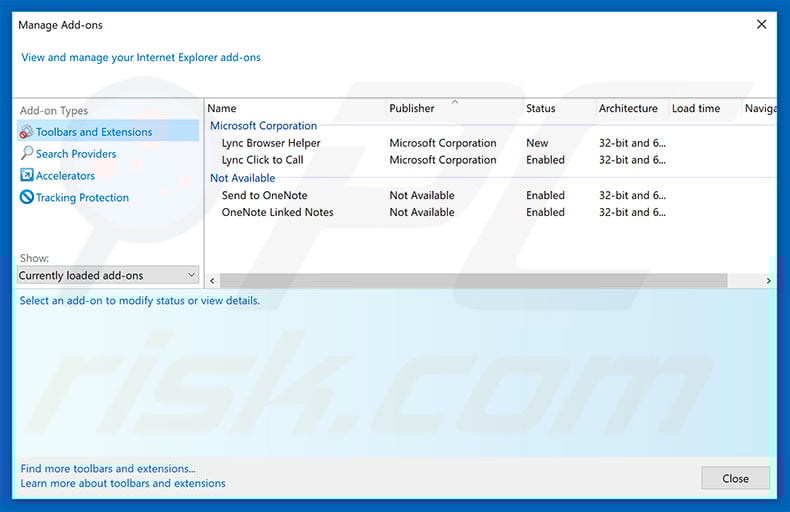 Removing AppMaster ads from Internet Explorer step 2