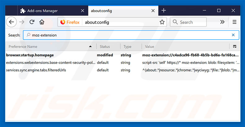 Removing hp.myway.com from Mozilla Firefox default search engine