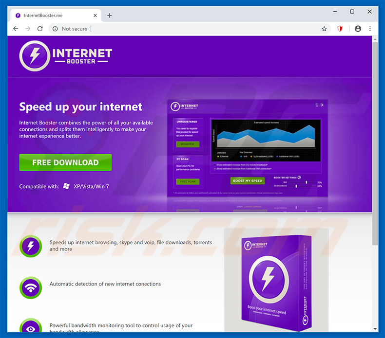 Internet Booster unwanted application