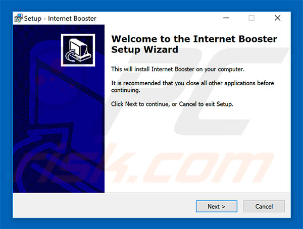 Internet Booster installer