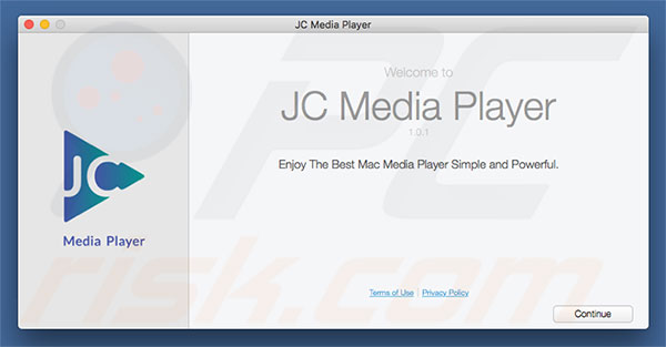 Delusive installer used to promote JC Media Player