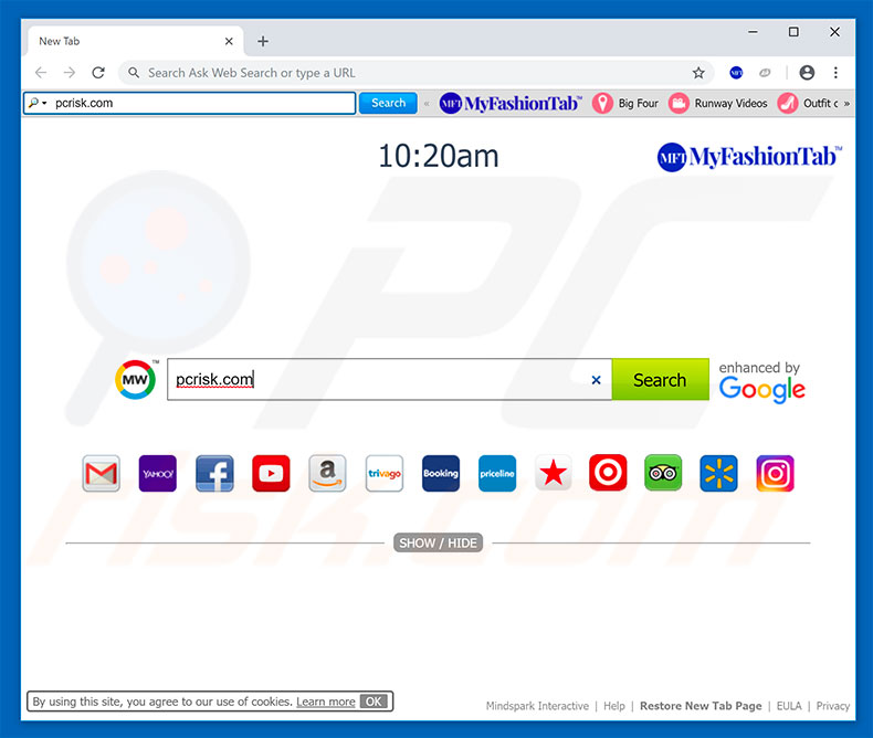 hp.myway.com browser hijacker