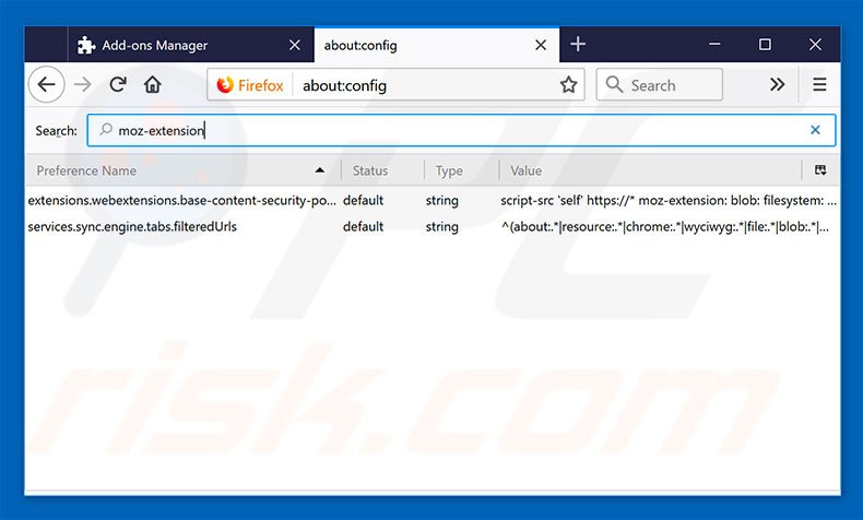 Removing mysearchplus.co from Mozilla Firefox default search engine