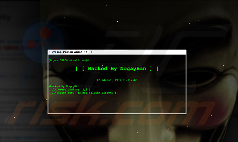 NogayHan hacked website