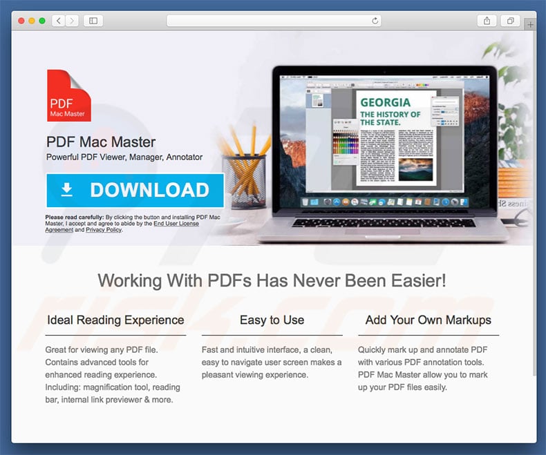 PDF Mac Master adware