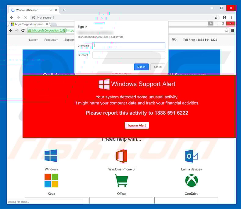 Please Report This Activity scam