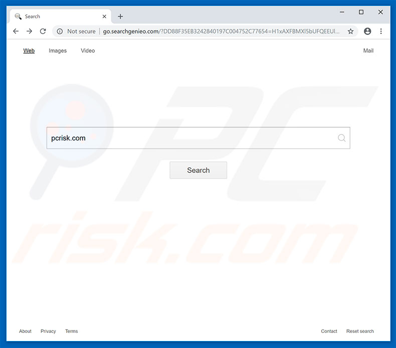 go.searchgenieo.com browser hijacker