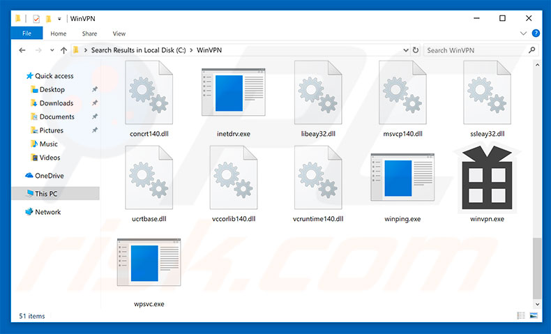 WinVPN adware