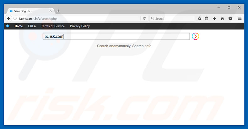 fast-search.info browser hijacker