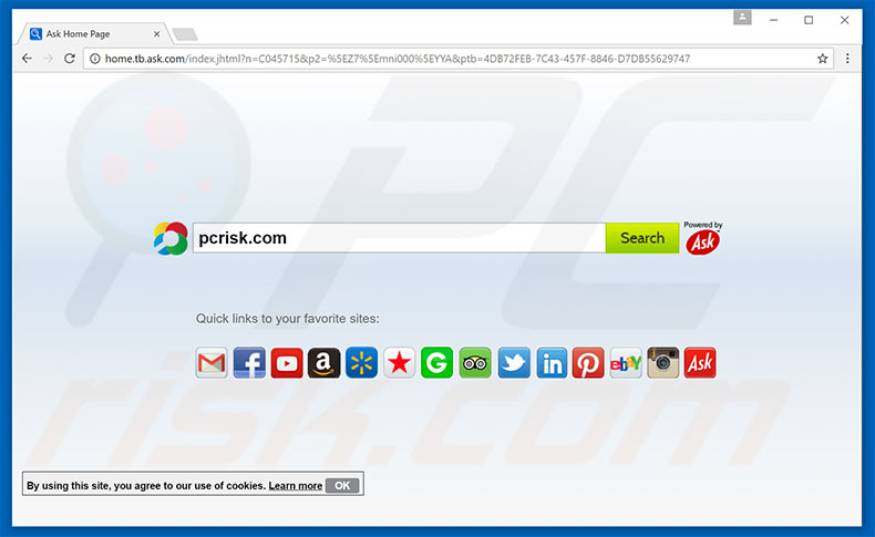 home.tb.ask.com browser hijacker