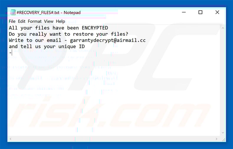 Garrantydecrypt decrypt instructions