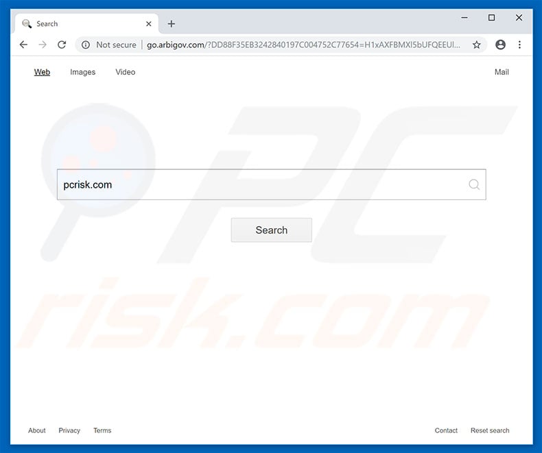 go.arbigov.com browser hijacker