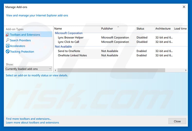 Removing go.arbigov.com related Internet Explorer extensions