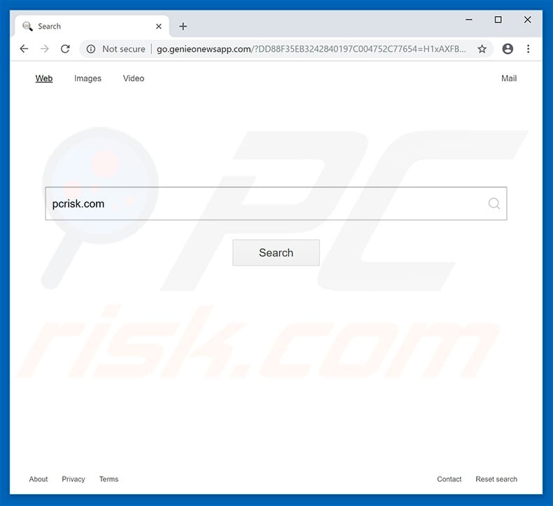 go.genieonewsapp.com browser hijacker