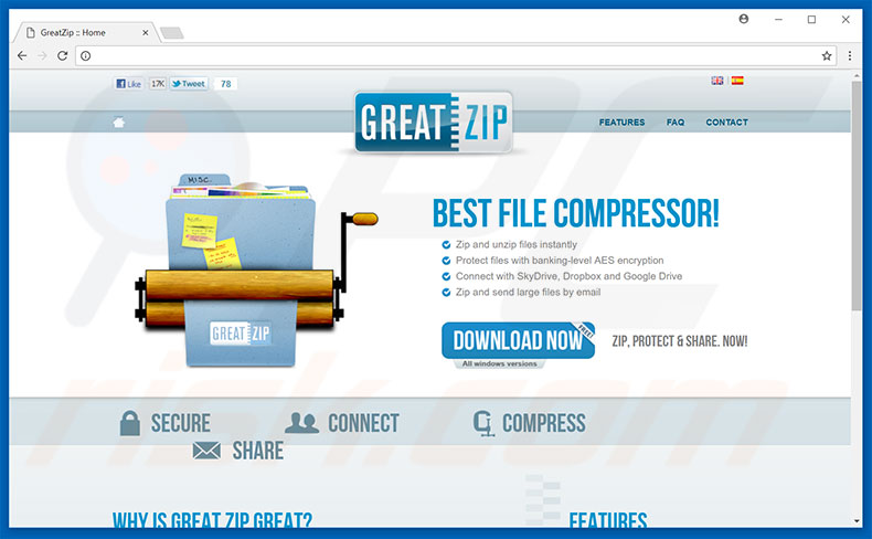 GreatZip adware